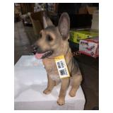 German shepherd garden ornament