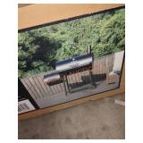 Royal gourmet charcoal grill with offset smoker