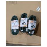 HDX 15ft Landscape Extension Cord 3 Pack