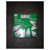 Home accents 50 warm light C9 LED lights