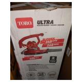 Toro ultra electric blower
