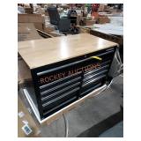 Husky 46in 9drawer mobile workbench with top