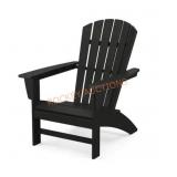 POLYWOOD Grant Park Traditional Curveback Black