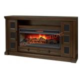 72" Media Console Infrared Electric Fireplace