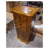Wooden armoire, top not attached