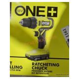 Ryobi 18v 1/2" drill/driver Kit battery included
