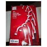 Home Accents 10in candy cane Pathway lights