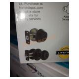 Defiant keyed entry lock