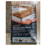 Hampton Bay 8ft Butcher Block Countertop
