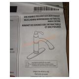 MOEN one handle pullout kitchen faucet