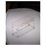 Hemingway sofa table