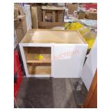 34.5"×24"×24" Wall Mount White Cabinet
