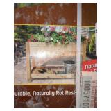 Vigoro elevated cedar garden bed