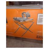 Ridgid 7" Wet Tile Saw with Stand