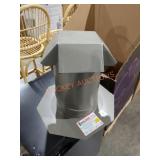 Gibraltar Galvanized Steel 8" Steel Pipe Flashing