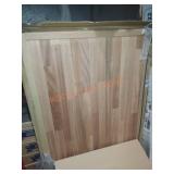 Butcher block apx 25 × 52