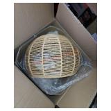 Rope style pendent light