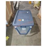 Sterilite rolling  tote with bonus tote  No lid