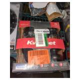 Smart key security deadbolt and handle set