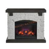 50" Infrared mantel with electric fireplace