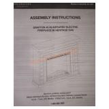 Grafton 40" infrared electric fireplace