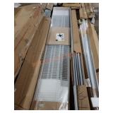 8ftx16in regular duty shelf