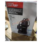 Everbilt Submersible Sump Pump 38gal/min
