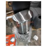 Stepon stainless trash can