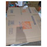 Home Depot Extra Small Packing Boxes, 10 Total
