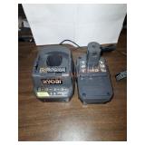 Ryobi 18v battery and charger set