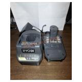 Ryobi 18v battery and charger set
