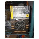 Huttig grip common nail 20d 4" smooth shank