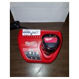 Milwaukee m12 battery and charger