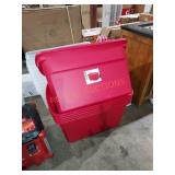 Sterilite 30 gallon totes no lids