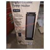 Pelonis 23" Digital Ceramic Tower Heater