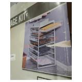 Everbilt 3 large and 2 small storage kit