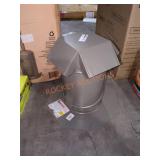 8" adjustable pitch galvanized steel pipe