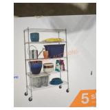 HDX 48"×18"×72" 5 shelf storage unit