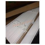 2 27.5"×84" and 1 24.75"×84" blinds