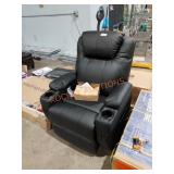 Faux Leather electric Reclining chair with cup