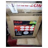 Halo 6" recessed lights