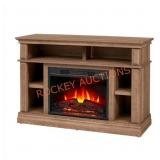 48" media console electric fireplace