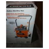Ridgid 16 gallon wet dry vacuum
