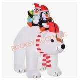 Homcom 7ft Polar bear