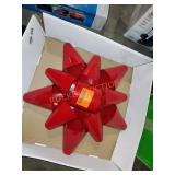 19" metal bow decoration