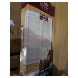 Home decorators 72"x72" faux wood blinds. 2xthebid