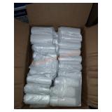 Case offull of trash can linners