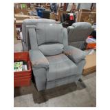 Soft gray recliner