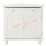 StyleWell Dowden Ivory Corner Cabinet