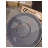 2 Terra 20 in. Plastic Planter Saucer Trays